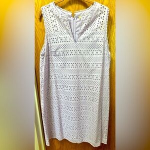 Light purple work dress